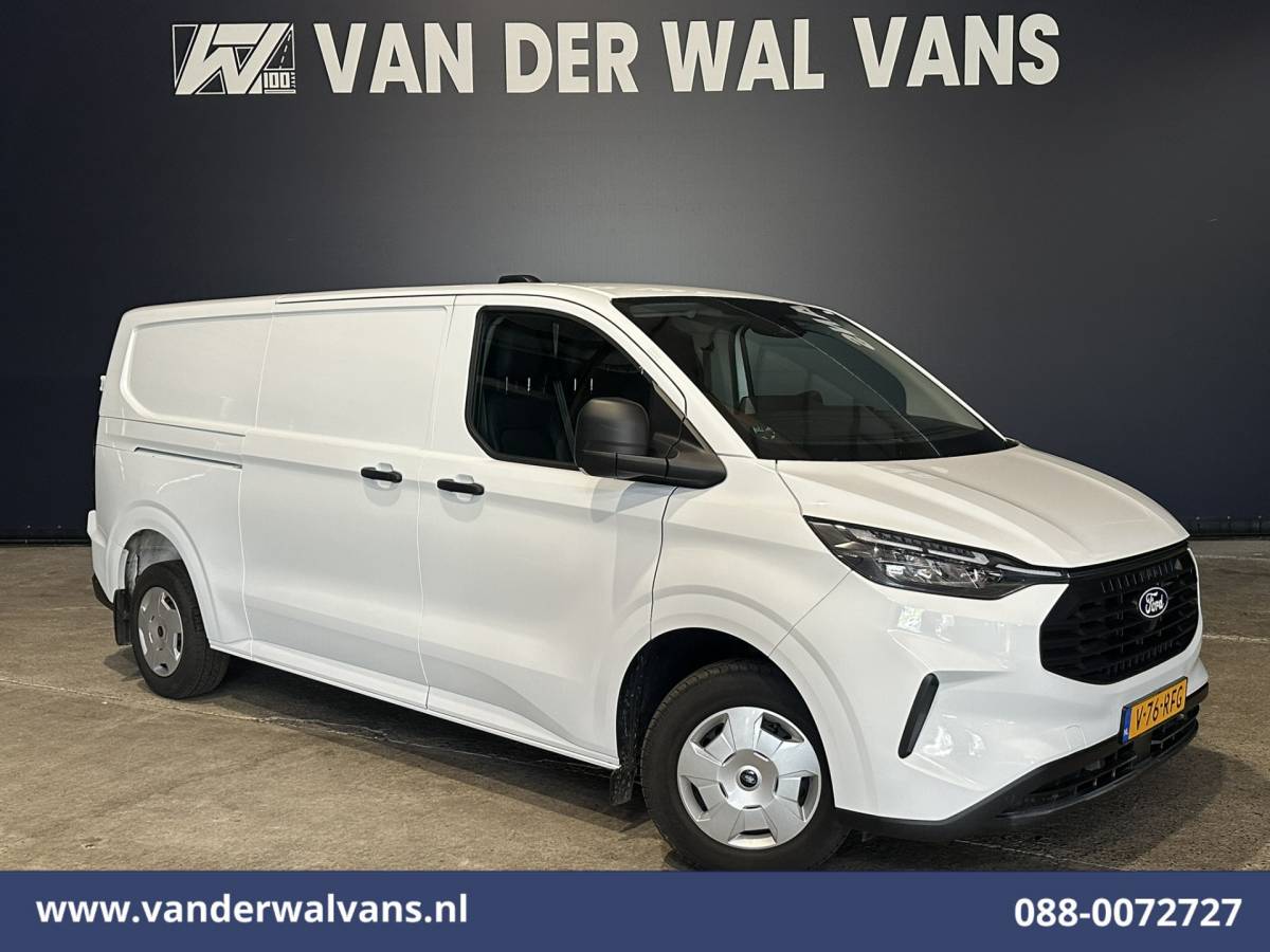Ford Transit Custom Ford Transit Custom 2.0 TDCI 136pk L2H1 Euro6 Airco | Camera | Apple Carplay | LED | Cruisecontrol | Leder Android Auto, Verwarmde voorruit, Parkeersensoren, Bijrijdersbank
