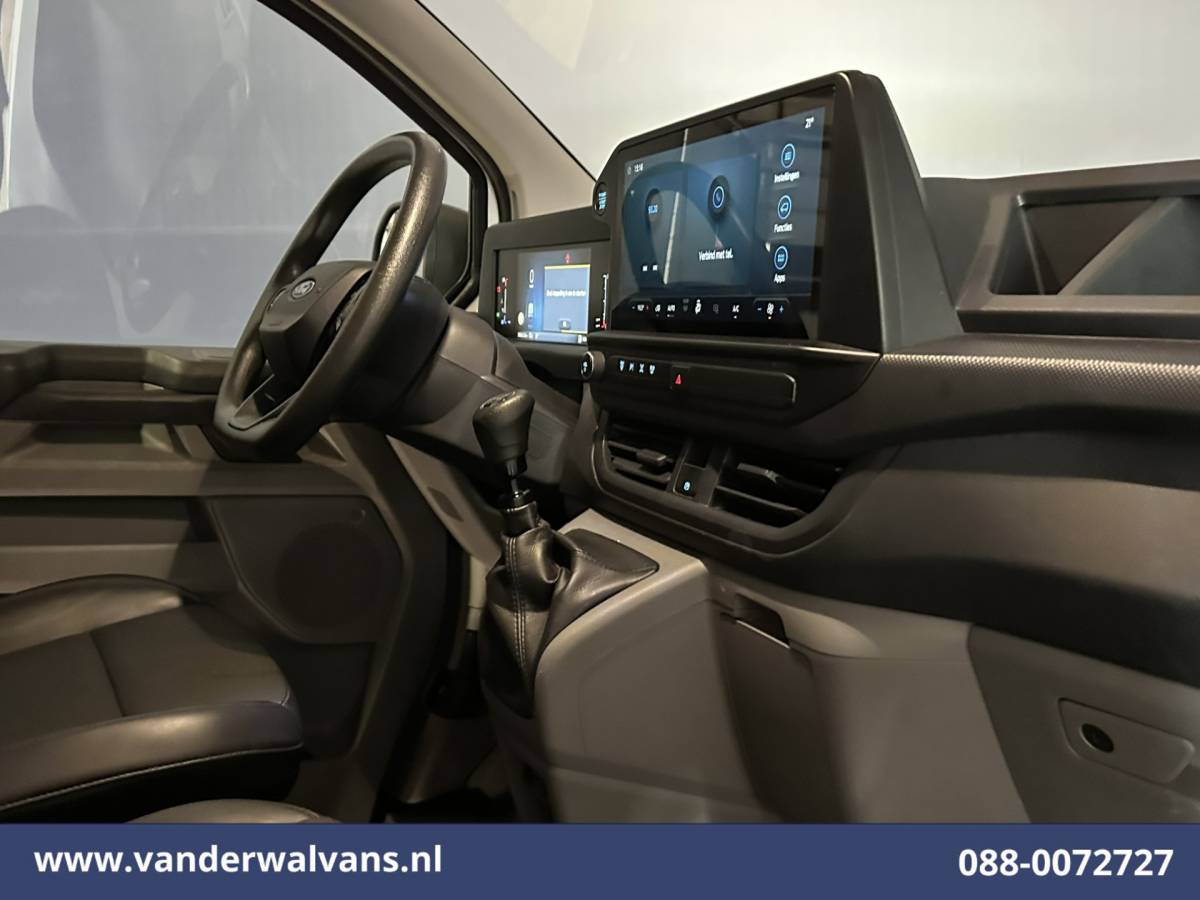 Ford Transit Custom Ford Transit Custom 2.0 TDCI 136pk L2H1 Euro6 Airco | Camera | Apple Carplay | LED | Cruisecontrol | Leder Android Auto, Verwarmde voorruit, Parkeersensoren, Bijrijdersbank