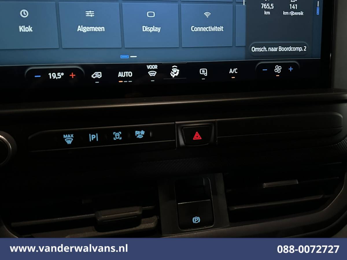 Ford Transit Custom Ford Transit Custom 2.0 TDCI 136pk L2H1 Euro6 Airco | Camera | Apple Carplay | LED | Cruisecontrol | Leder Android Auto, Verwarmde voorruit, Parkeersensoren, Bijrijdersbank