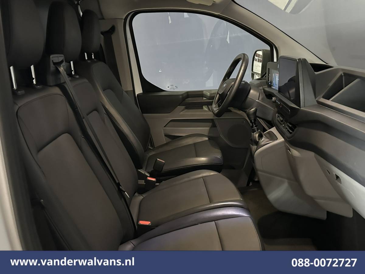 Ford Transit Custom Ford Transit Custom 2.0 TDCI 136pk L2H1 Euro6 Airco | Camera | Apple Carplay | LED | Cruisecontrol | Leder Android Auto, Verwarmde voorruit, Parkeersensoren, Bijrijdersbank