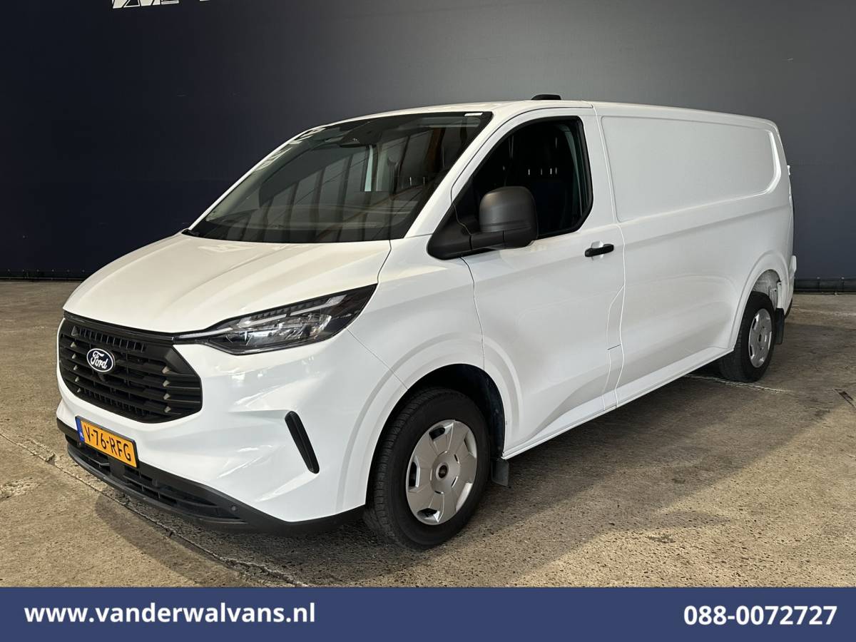 Ford Transit Custom Ford Transit Custom 2.0 TDCI 136pk L2H1 Euro6 Airco | Camera | Apple Carplay | LED | Cruisecontrol | Leder Android Auto, Verwarmde voorruit, Parkeersensoren, Bijrijdersbank