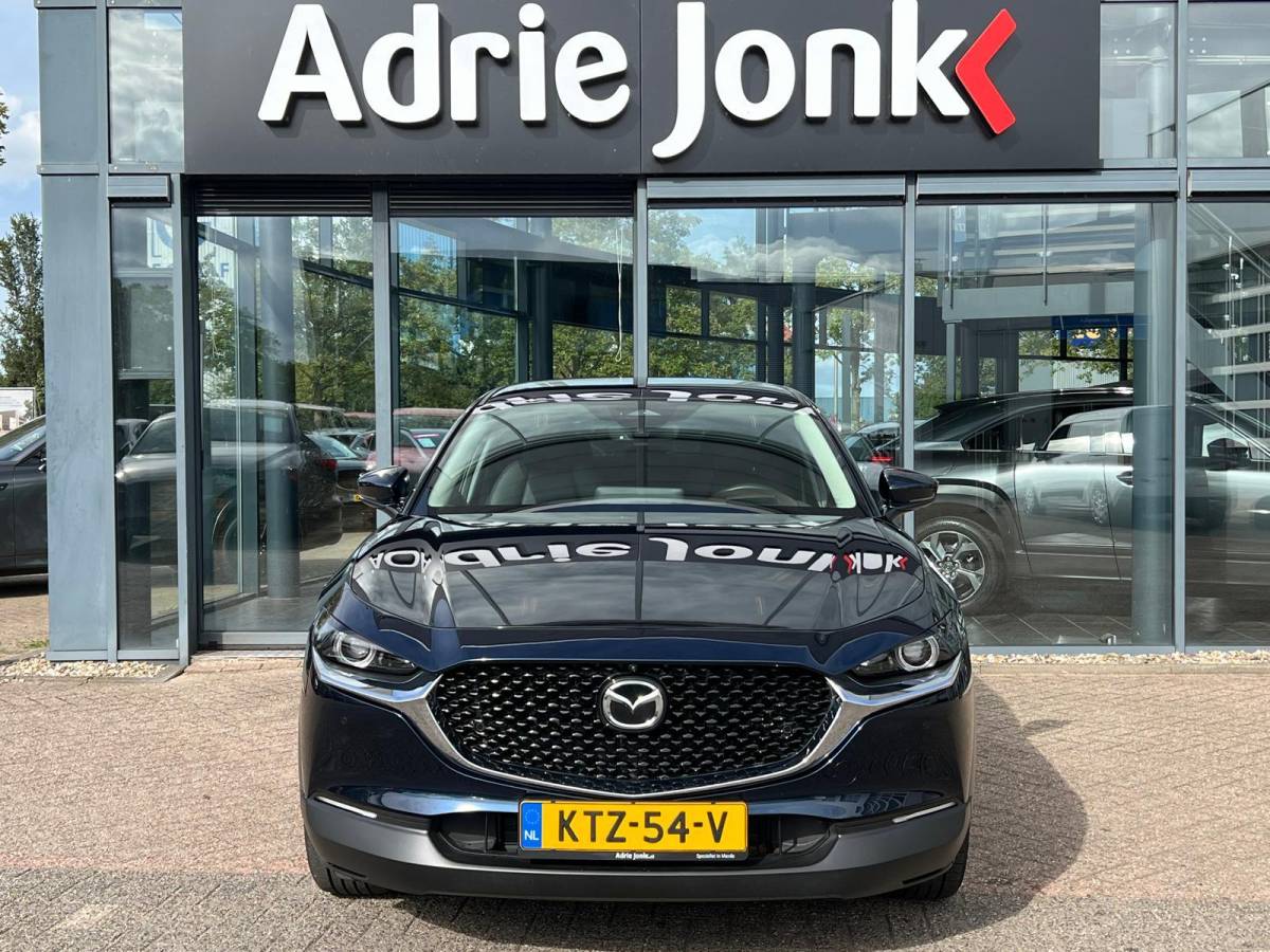 Mazda CX-30 Mazda CX-30 2.5 e-SkyActiv-G M Hybrid Takumi AUTOMAAT | LEDER | 360gr CAMERA | Bose AUDIO | MEEST LUXE UITVOERING | * 6JR GARANTIE |