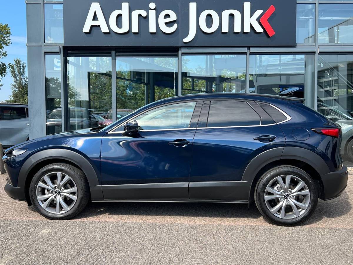 Mazda CX-30 Mazda CX-30 2.5 e-SkyActiv-G M Hybrid Takumi AUTOMAAT | LEDER | 360gr CAMERA | Bose AUDIO | MEEST LUXE UITVOERING | * 6JR GARANTIE |