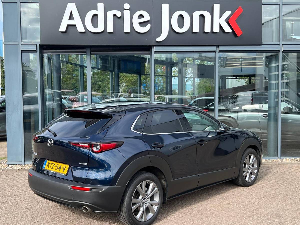 Mazda CX-30 Mazda CX-30 2.5 e-SkyActiv-G M Hybrid Takumi AUTOMAAT | LEDER | 360gr CAMERA | Bose AUDIO | MEEST LUXE UITVOERING | * 6JR GARANTIE |