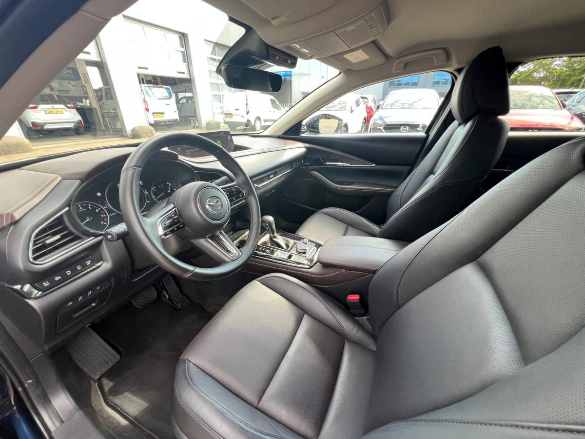 Mazda CX-30 Mazda CX-30 2.5 e-SkyActiv-G M Hybrid Takumi AUTOMAAT | LEDER | 360gr CAMERA | Bose AUDIO | MEEST LUXE UITVOERING | * 6JR GARANTIE |