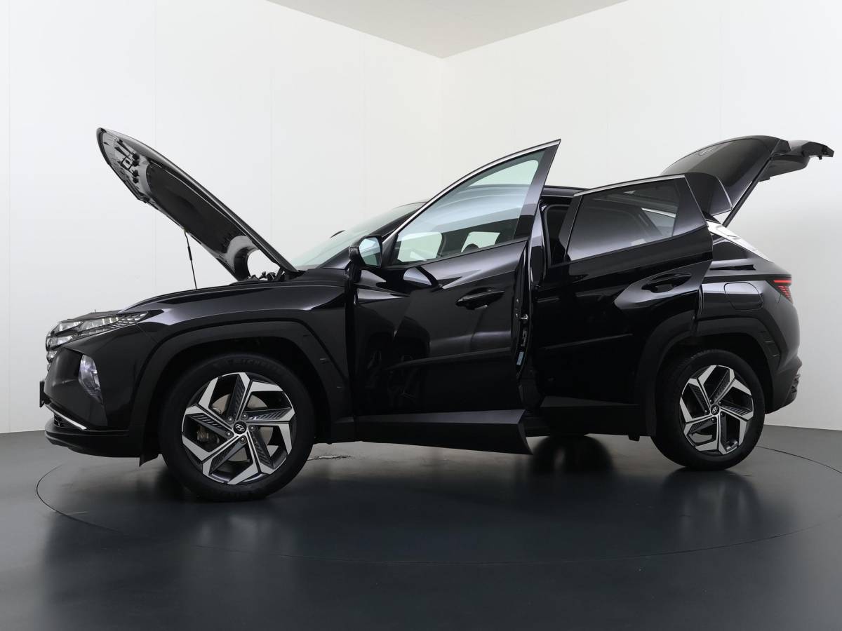 Hyundai Tucson Hyundai Tucson 1.6 T-GDI HEV Premium 360 Camera | Leder Interieur met Elektrische Stoelverstelling | Navigatie