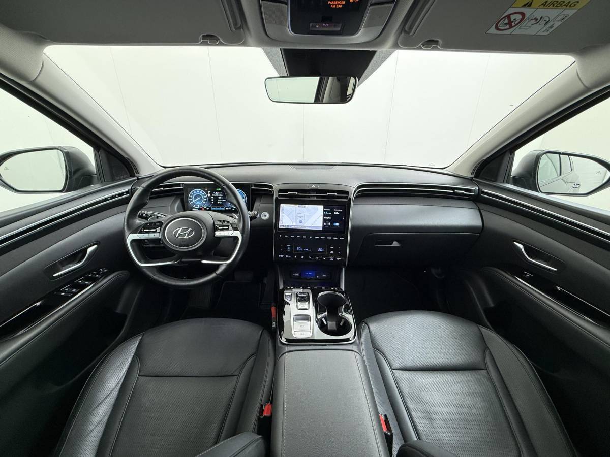 Hyundai Tucson Hyundai Tucson 1.6 T-GDI HEV Premium 360 Camera | Leder Interieur met Elektrische Stoelverstelling | Navigatie