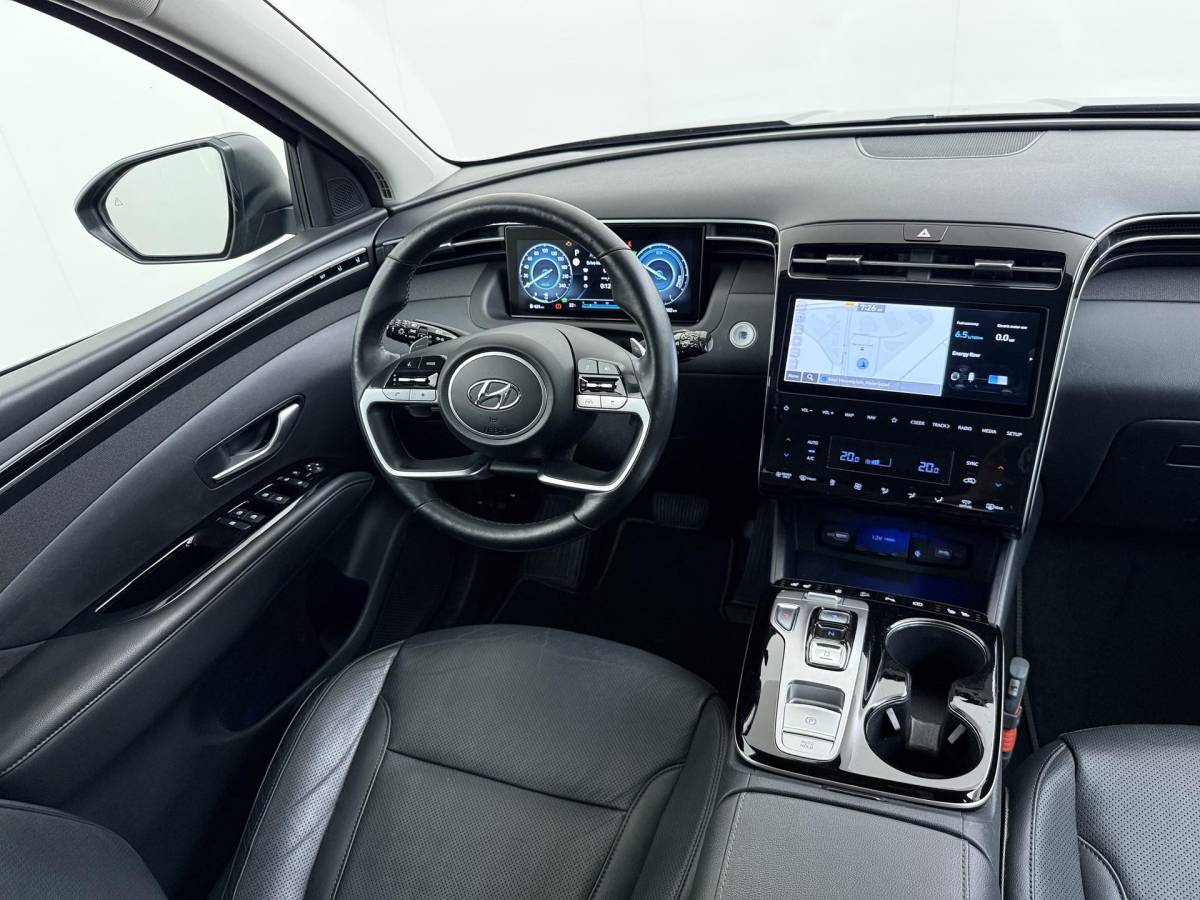 Hyundai Tucson Hyundai Tucson 1.6 T-GDI HEV Premium 360 Camera | Leder Interieur met Elektrische Stoelverstelling | Navigatie