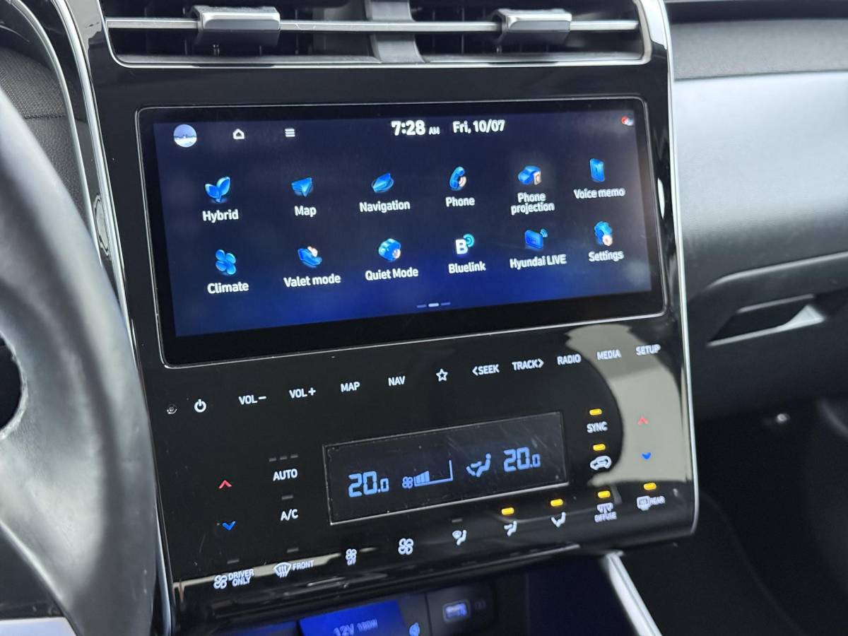 Hyundai Tucson Hyundai Tucson 1.6 T-GDI HEV Premium 360 Camera | Leder Interieur met Elektrische Stoelverstelling | Navigatie