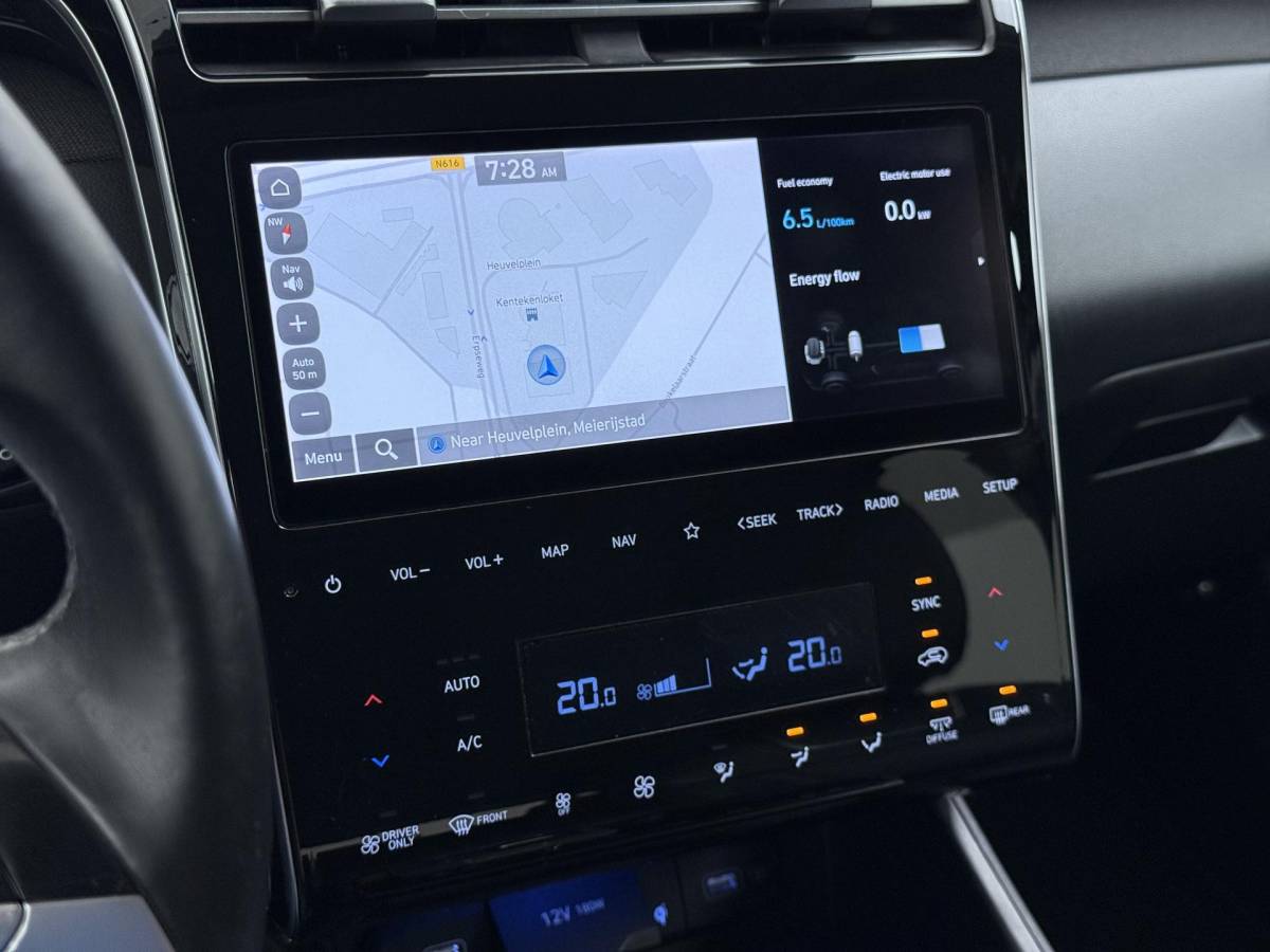Hyundai Tucson Hyundai Tucson 1.6 T-GDI HEV Premium 360 Camera | Leder Interieur met Elektrische Stoelverstelling | Navigatie
