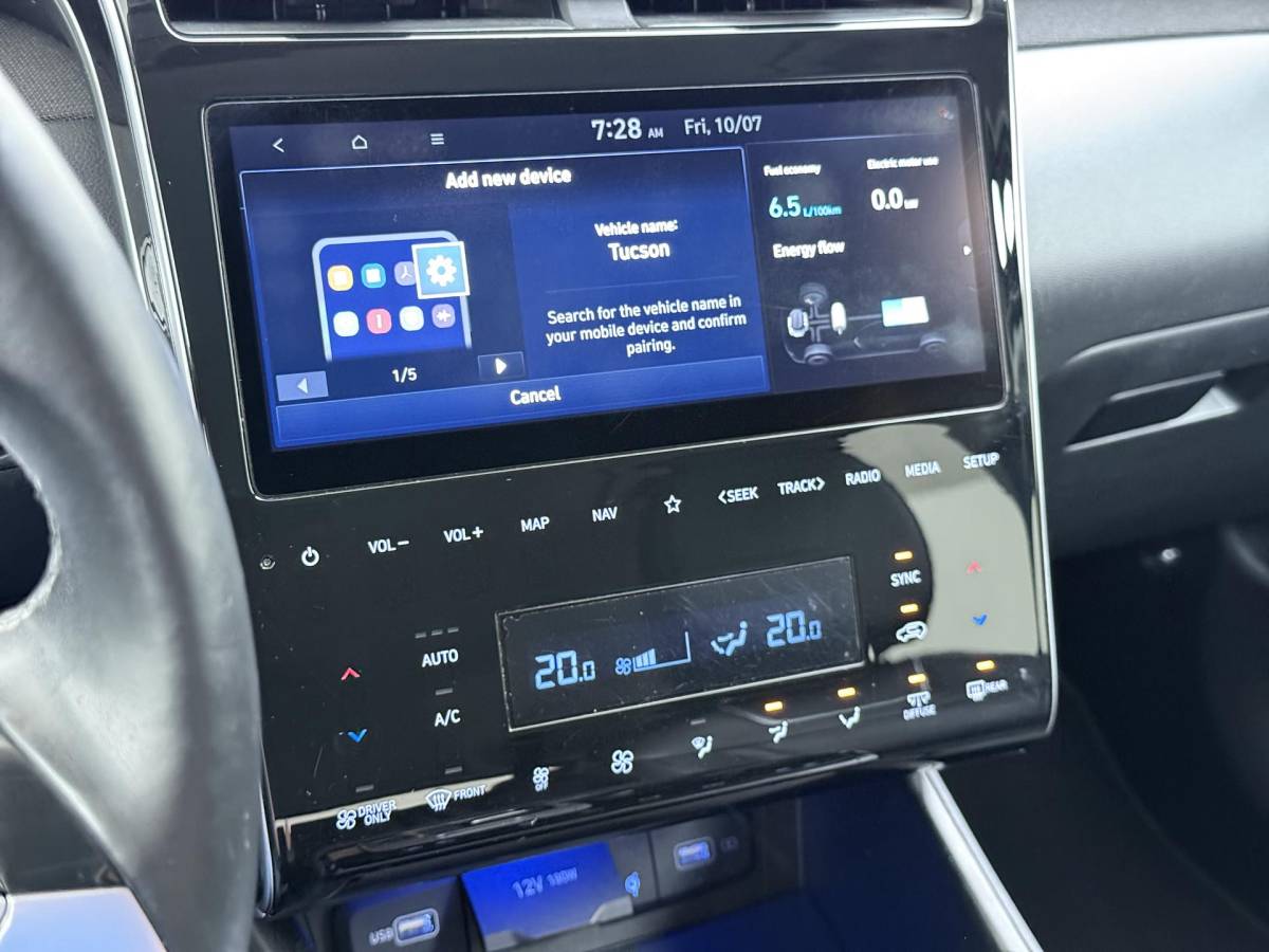 Hyundai Tucson Hyundai Tucson 1.6 T-GDI HEV Premium 360 Camera | Leder Interieur met Elektrische Stoelverstelling | Navigatie