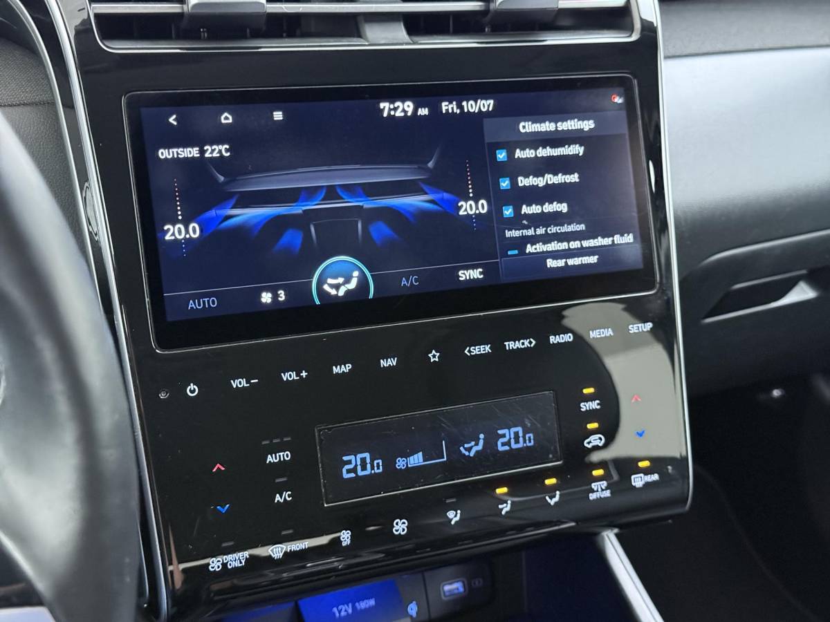 Hyundai Tucson Hyundai Tucson 1.6 T-GDI HEV Premium 360 Camera | Leder Interieur met Elektrische Stoelverstelling | Navigatie