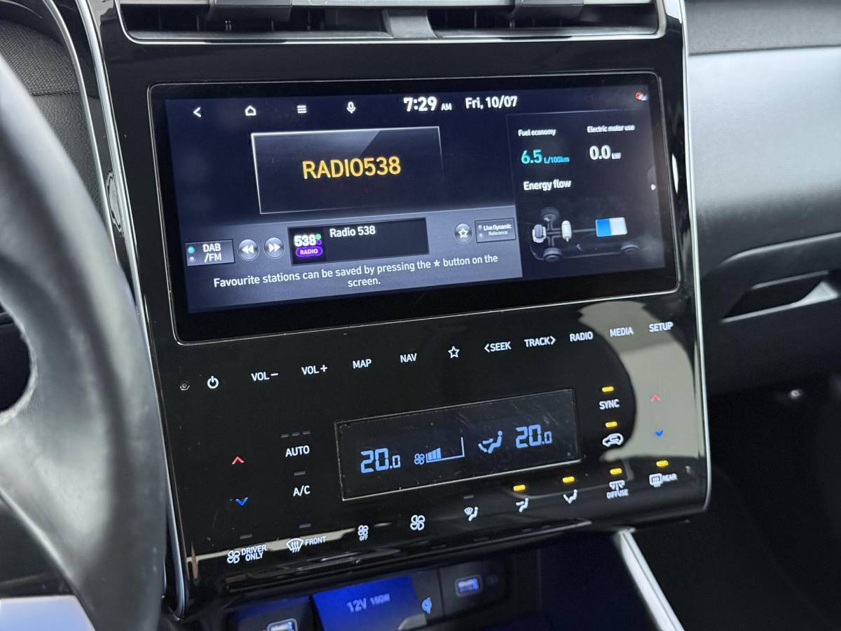 Hyundai Tucson Hyundai Tucson 1.6 T-GDI HEV Premium 360 Camera | Leder Interieur met Elektrische Stoelverstelling | Navigatie