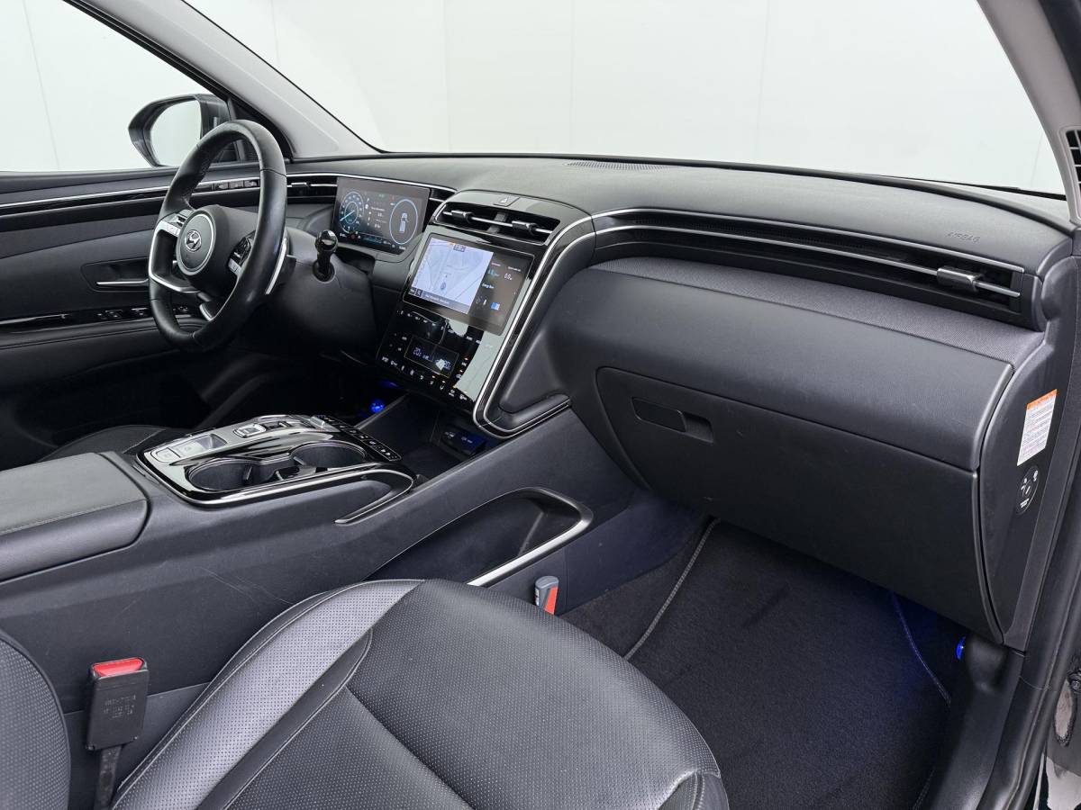 Hyundai Tucson Hyundai Tucson 1.6 T-GDI HEV Premium 360 Camera | Leder Interieur met Elektrische Stoelverstelling | Navigatie
