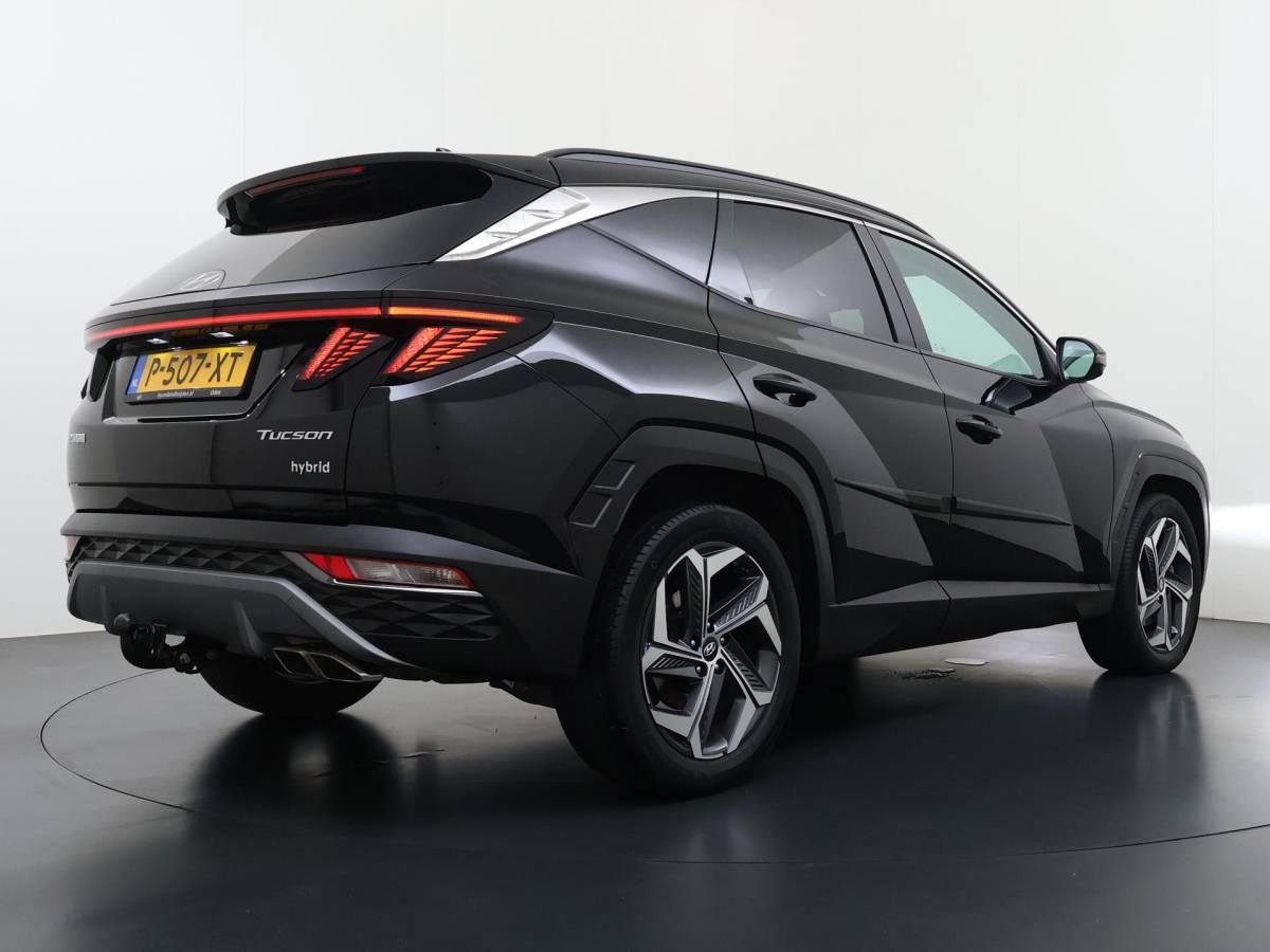 Hyundai Tucson Hyundai Tucson 1.6 T-GDI HEV Premium 360 Camera | Leder Interieur met Elektrische Stoelverstelling | Navigatie