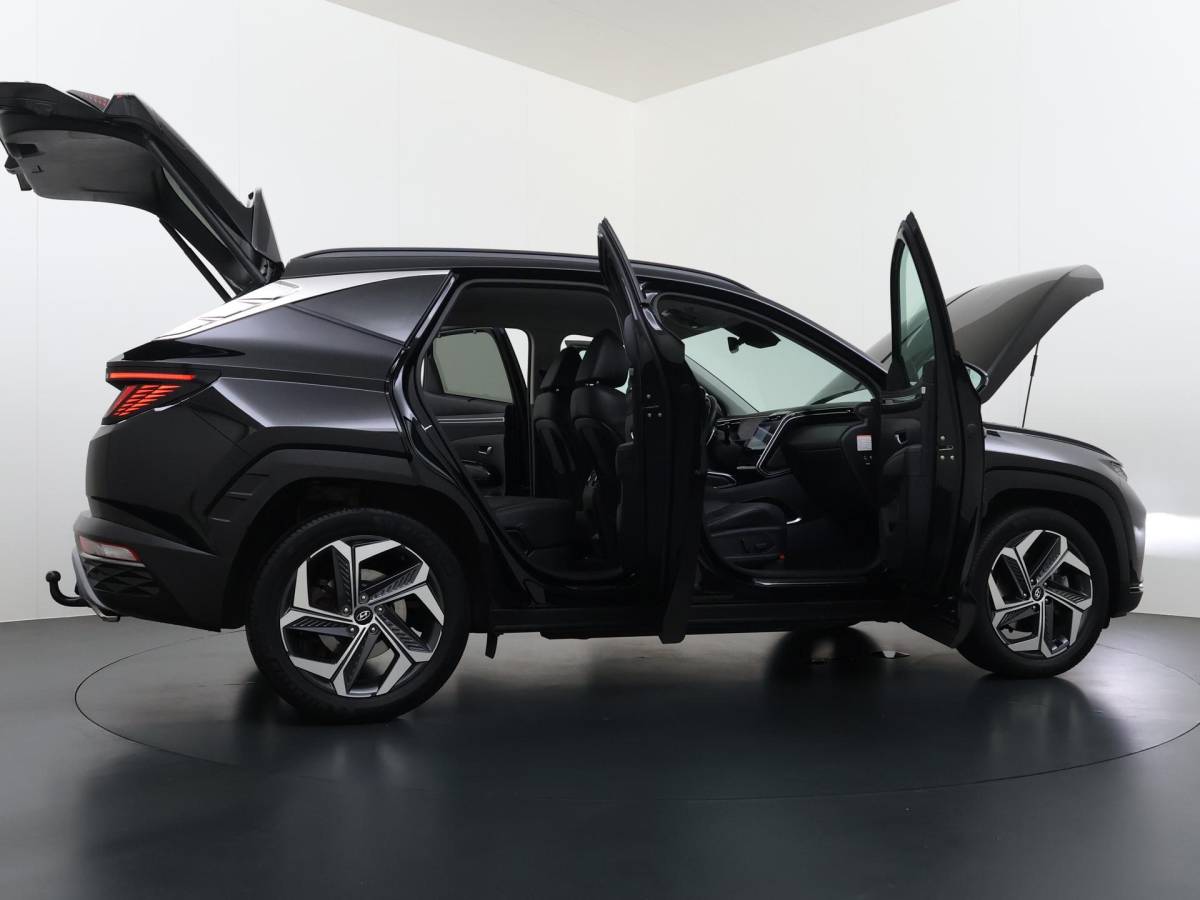Hyundai Tucson Hyundai Tucson 1.6 T-GDI HEV Premium 360 Camera | Leder Interieur met Elektrische Stoelverstelling | Navigatie