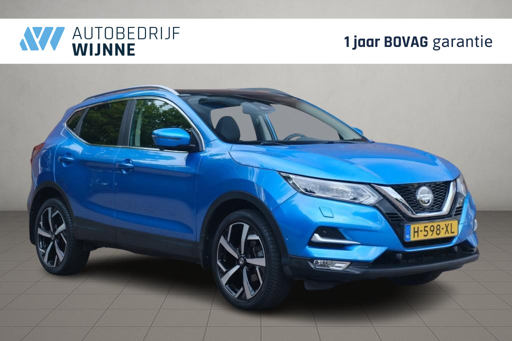 Nissan QASHQAI Nissan Qashqai 1.3 DIG-T 140pk Tekna | Navi | App Connect | Climate | Cruise | Panoramadak | 360° Camera | Keyless | Winter Pakket | Trekhaak