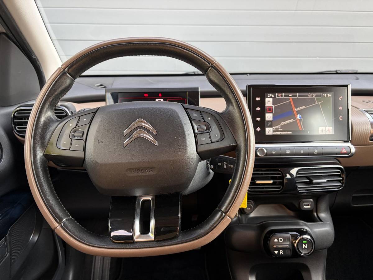Citroën C4 Cactus Citroen C4 Cactus 1.2 PureTech Feel ✓D-riem vv in 06-2025✓Navi✓Carplay✓Clima✓Cruise✓Pdc✓Automaat✓N.A.P✓Apk tot 06-2027