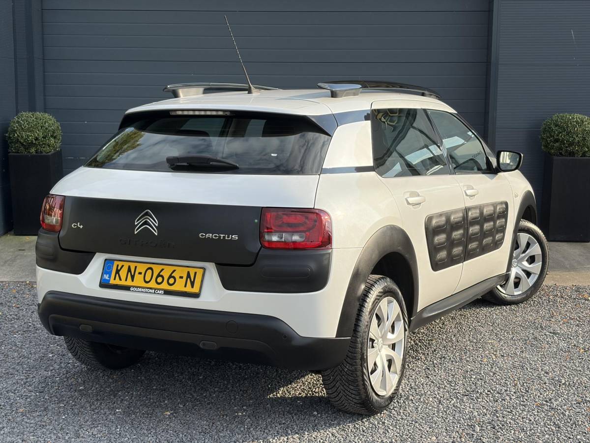 Citroën C4 Cactus Citroen C4 Cactus 1.2 PureTech Feel ✓D-riem vv in 06-2025✓Navi✓Carplay✓Clima✓Cruise✓Pdc✓Automaat✓N.A.P✓Apk tot 06-2027