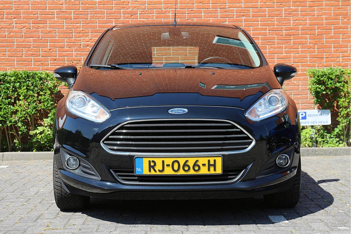 Ford Fiesta Ford Fiesta 1.0 EcoBoost 100pk Titanium | NL-auto | 5 deuren | Cruise control | Climate control | Centr. deurvergr. | Elek. ramen | Lichtm. velgen | Navigatie |