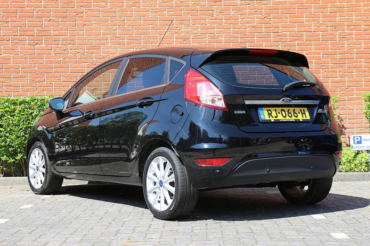 Ford Fiesta Ford Fiesta 1.0 EcoBoost 100pk Titanium | NL-auto | 5 deuren | Cruise control | Climate control | Centr. deurvergr. | Elek. ramen | Lichtm. velgen | Navigatie |