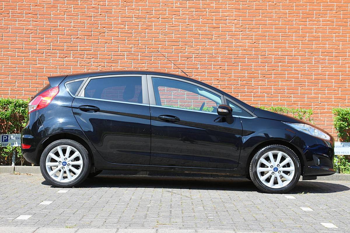 Ford Fiesta Ford Fiesta 1.0 EcoBoost 100pk Titanium | NL-auto | 5 deuren | Cruise control | Climate control | Centr. deurvergr. | Elek. ramen | Lichtm. velgen | Navigatie |