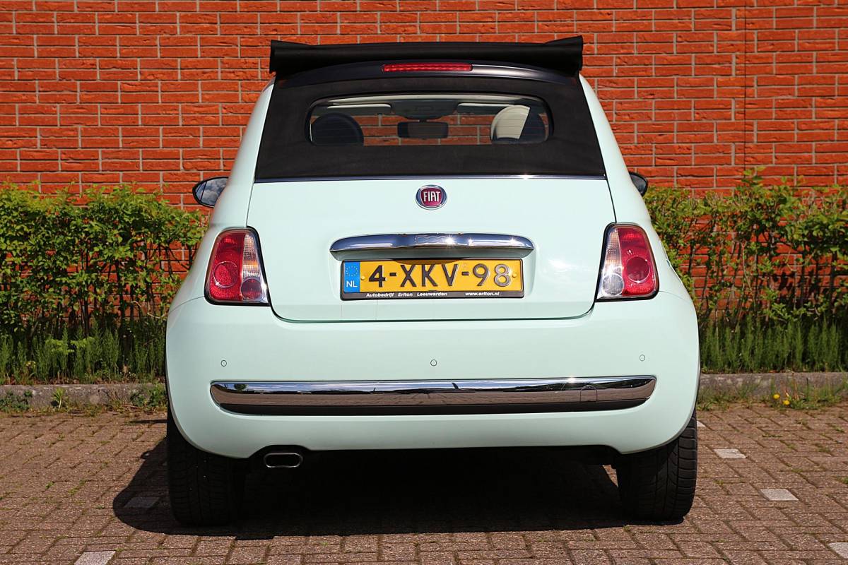 Fiat 500C Fiat 500 C 0.9 TwinAir Turbo Cult | Cabrio! | Speciale kleur! | Luxe! | Leder | PDC | Climate control | Lichtm. velgen | Elek. ramen |