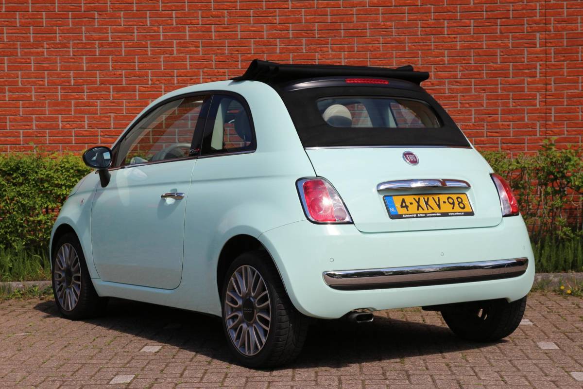 Fiat 500C Fiat 500 C 0.9 TwinAir Turbo Cult | Cabrio! | Speciale kleur! | Luxe! | Leder | PDC | Climate control | Lichtm. velgen | Elek. ramen |