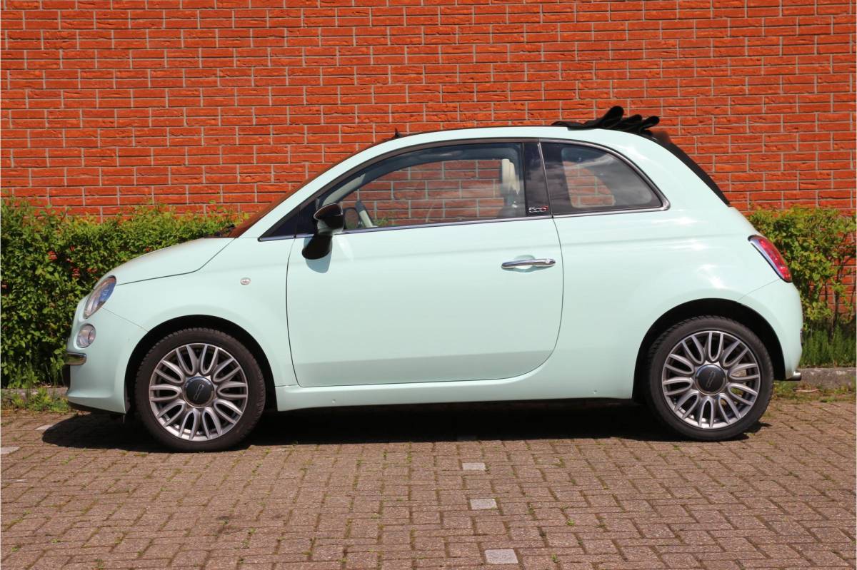 Fiat 500C Fiat 500 C 0.9 TwinAir Turbo Cult | Cabrio! | Speciale kleur! | Luxe! | Leder | PDC | Climate control | Lichtm. velgen | Elek. ramen |