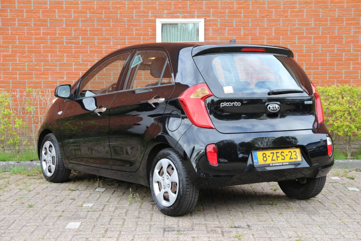 Kia Picanto Kia Picanto 1.0 CVVT 70pk BusinessLine | NL-auto | 5 deuren | Airco | Elek. ramen | Radio | Metallic lak | Stuurbekrachtiging |