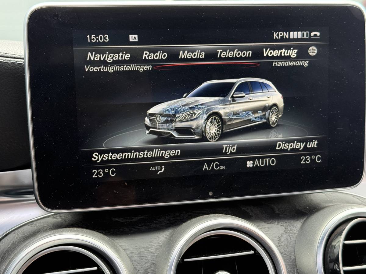 Mercedes-Benz C-Klasse Mercedes-Benz C-klasse 63-AMG Estate BWJ 2017 | 476 PK | BURMESTER | PANO | ADAPT. CRUISE | AUTO PILOT | MULTIBEAM | HUD | MEMORY | DODE HOEK | VOL LEDER | CAM. | SPORTUITLAAT | VERLAAGD | STOELVERW. |