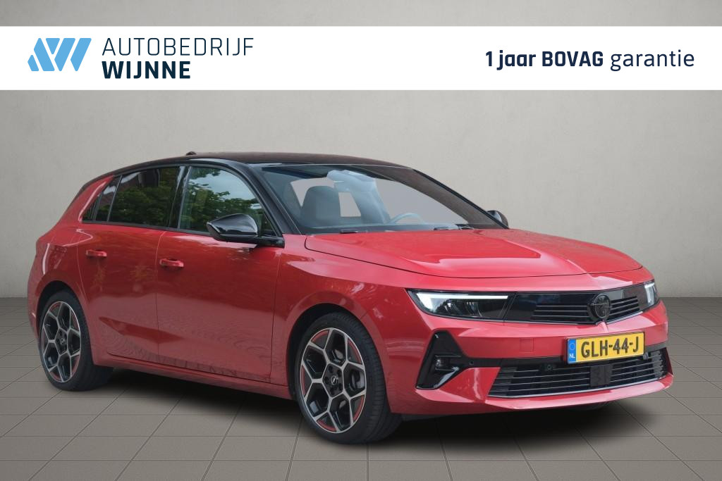 Opel Astra Opel Astra 1.6 Hybrid 180pk EAT8 GS Line | Adaptive Cruise | Keyless | 360° Camera | Head-up Display | Dodehoek | Winter Pakket