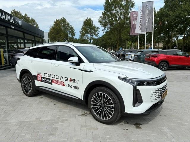 Omoda  Omoda 9 Super Hybrid System 537 PK AWD | 7 jaar garantie | Tot 150km Elek.| Elek. schuif- kantel dak | HUD | Leder incl. massage | Alle opties |