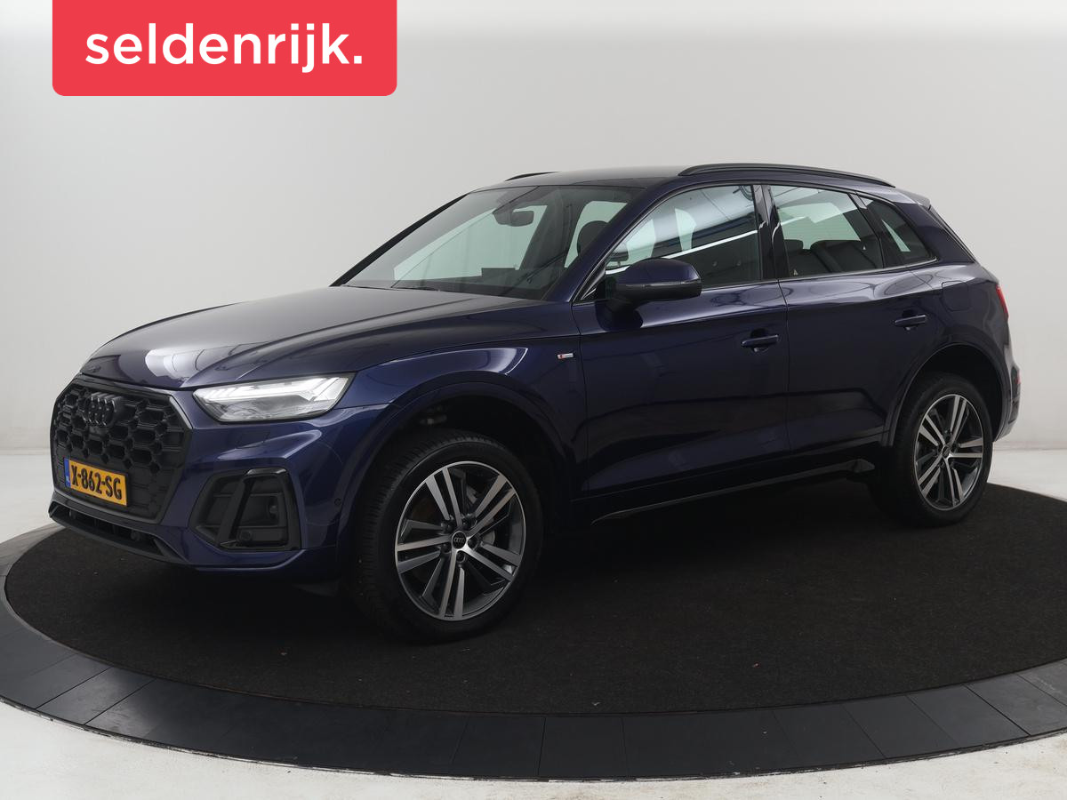 Audi Q5 Audi Q5 50 TFSI e S edition | SOH 83,1% | Half leder | Stoelverwarming |  Drive select | Adaptive cruise | Navigatie | Carplay | 360 camera | Park assist | Climate control | Elektrische achterklep