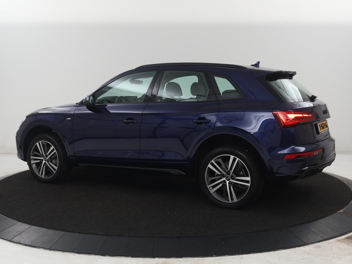 Audi Q5 Audi Q5 50 TFSI e S edition | SOH 83,1% | Half leder | Stoelverwarming |  Drive select | Adaptive cruise | Navigatie | Carplay | 360 camera | Park assist | Climate control | Elektrische achterklep