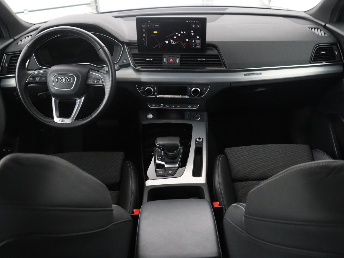 Audi Q5 Audi Q5 50 TFSI e S edition | SOH 83,1% | Half leder | Stoelverwarming |  Drive select | Adaptive cruise | Navigatie | Carplay | 360 camera | Park assist | Climate control | Elektrische achterklep