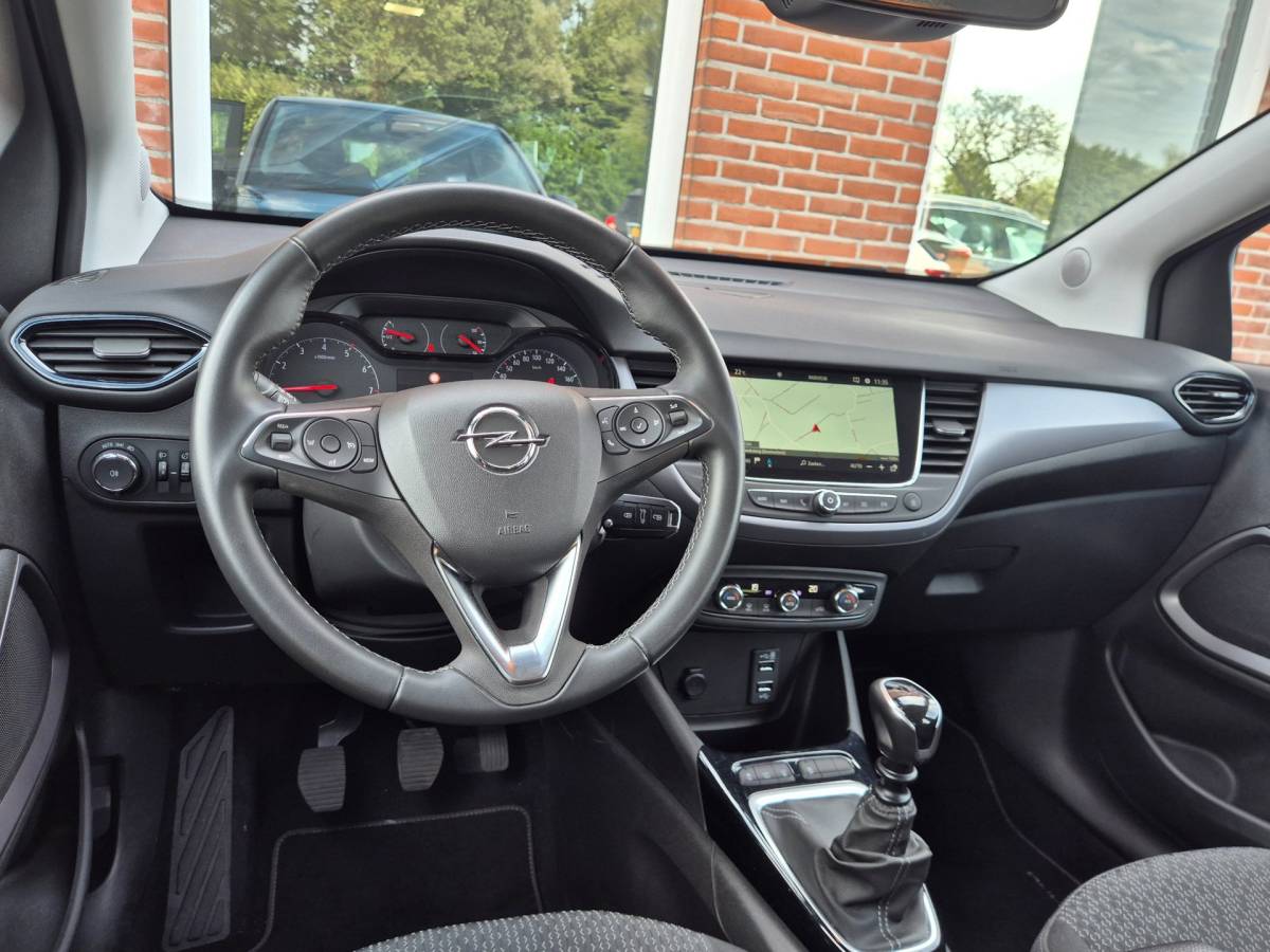 Opel Crossland Opel Crossland 1.2 Turbo Edition 110PK 5drs clima, cruise, navi, camera, carplay, lmv, dab, led