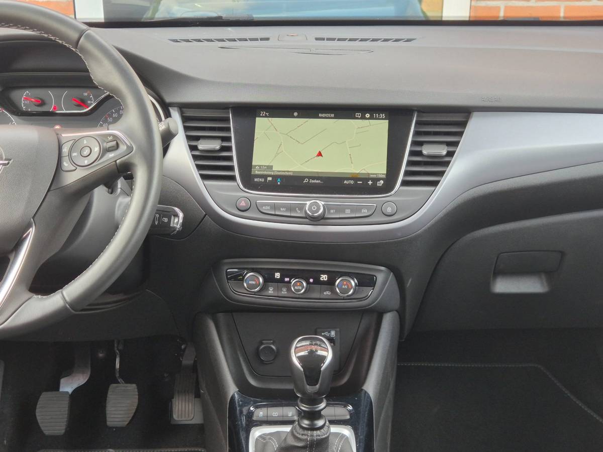 Opel Crossland Opel Crossland 1.2 Turbo Edition 110PK 5drs clima, cruise, navi, camera, carplay, lmv, dab, led