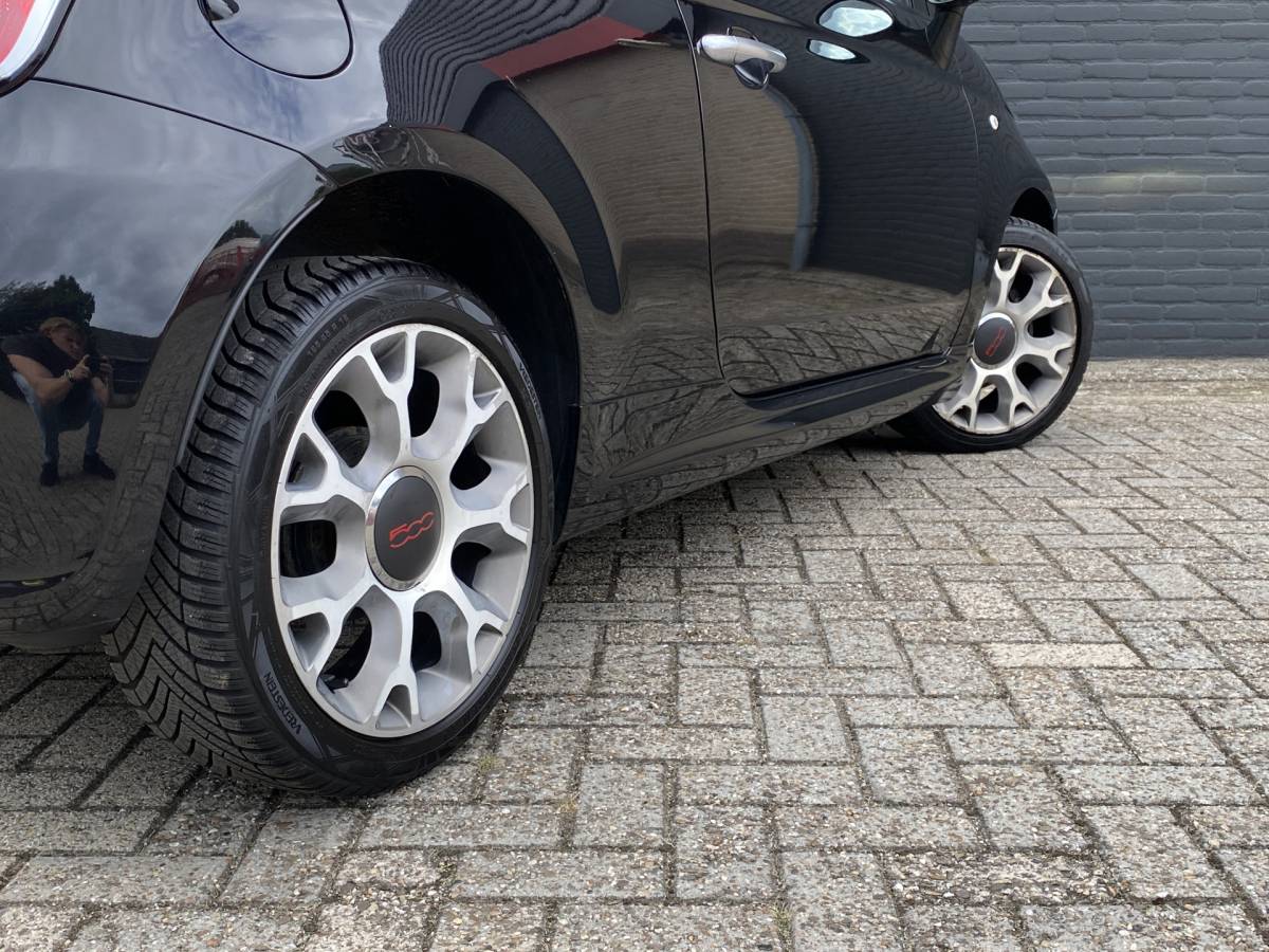 Fiat 500C Fiat 500 C 0.9 TwinAir Turbo 500S Sport | leder interieur | climate control | parkeersensoren | all season banden | NL auto