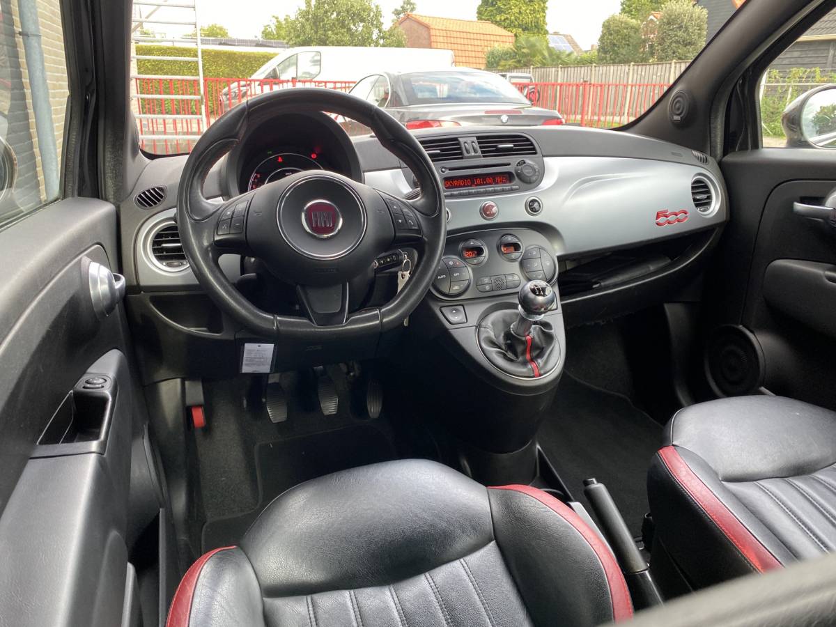 Fiat 500C Fiat 500 C 0.9 TwinAir Turbo 500S Sport | leder interieur | climate control | parkeersensoren | all season banden | NL auto
