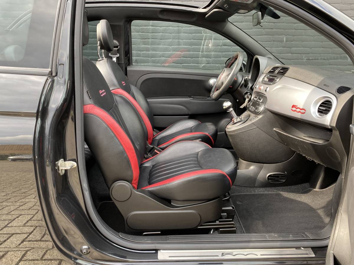 Fiat 500C Fiat 500 C 0.9 TwinAir Turbo 500S Sport | leder interieur | climate control | parkeersensoren | all season banden | NL auto