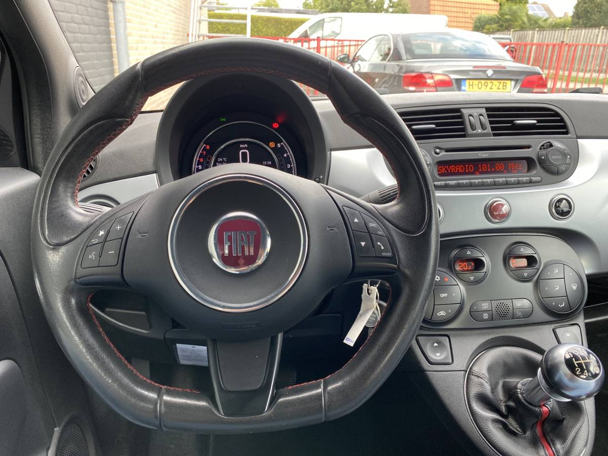 Fiat 500C Fiat 500 C 0.9 TwinAir Turbo 500S Sport | leder interieur | climate control | parkeersensoren | all season banden | NL auto