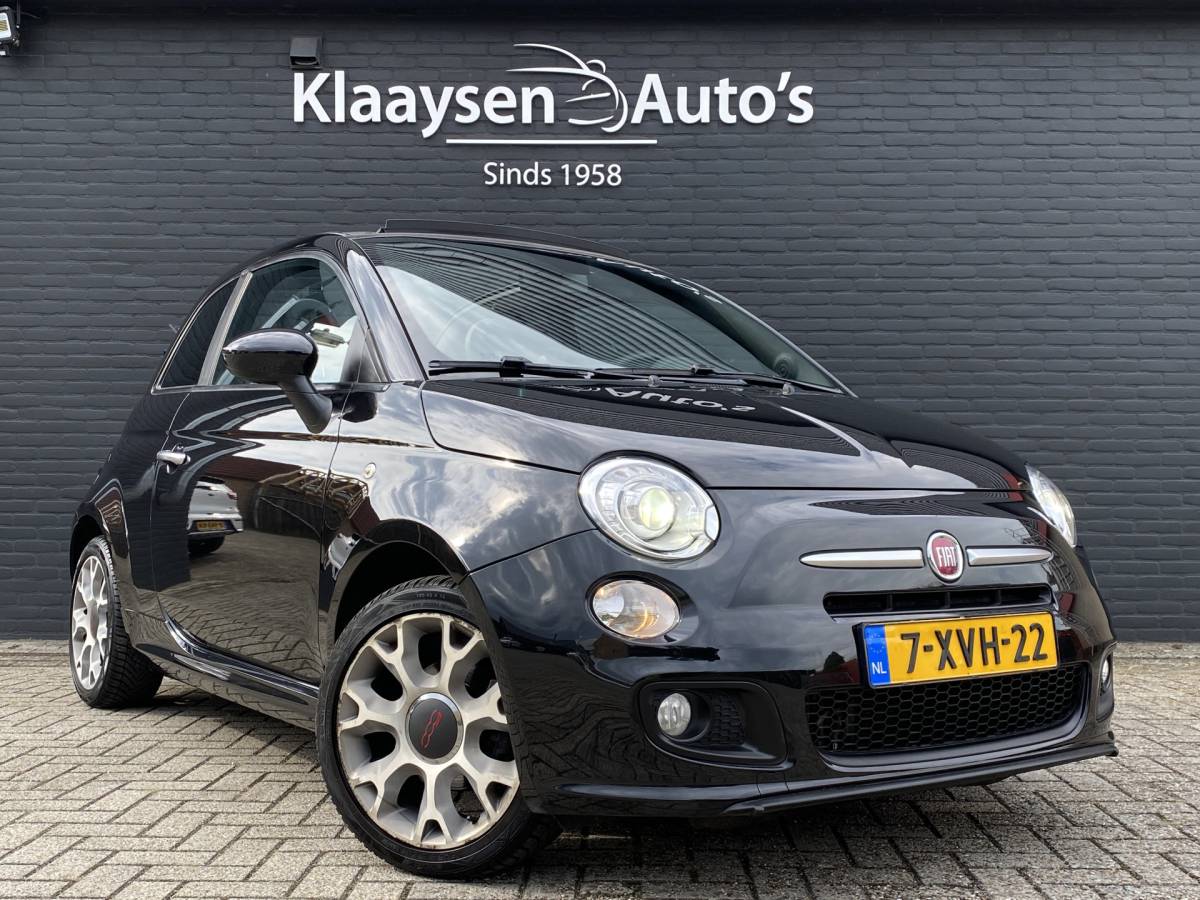 Fiat 500C Fiat 500 C 0.9 TwinAir Turbo 500S Sport | leder interieur | climate control | parkeersensoren | all season banden | NL auto