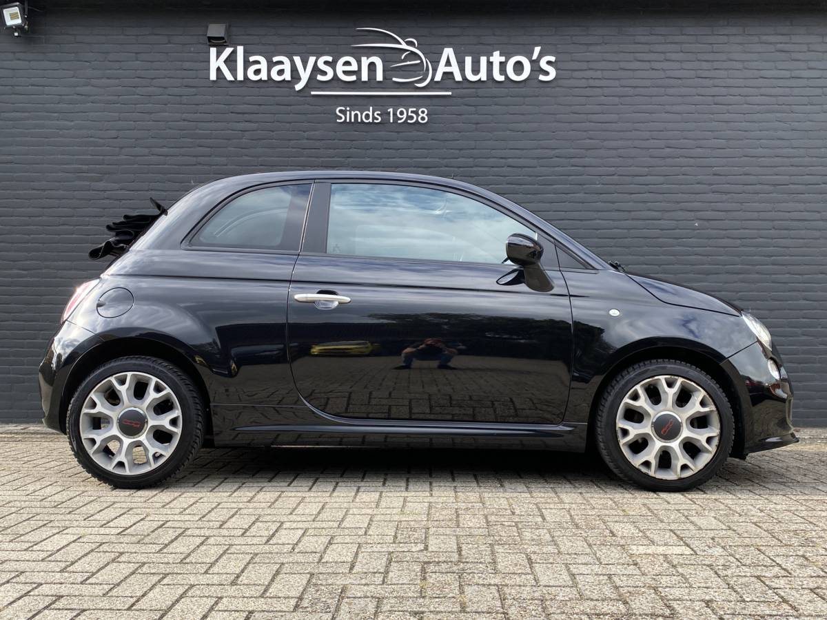 Fiat 500C Fiat 500 C 0.9 TwinAir Turbo 500S Sport | leder interieur | climate control | parkeersensoren | all season banden | NL auto