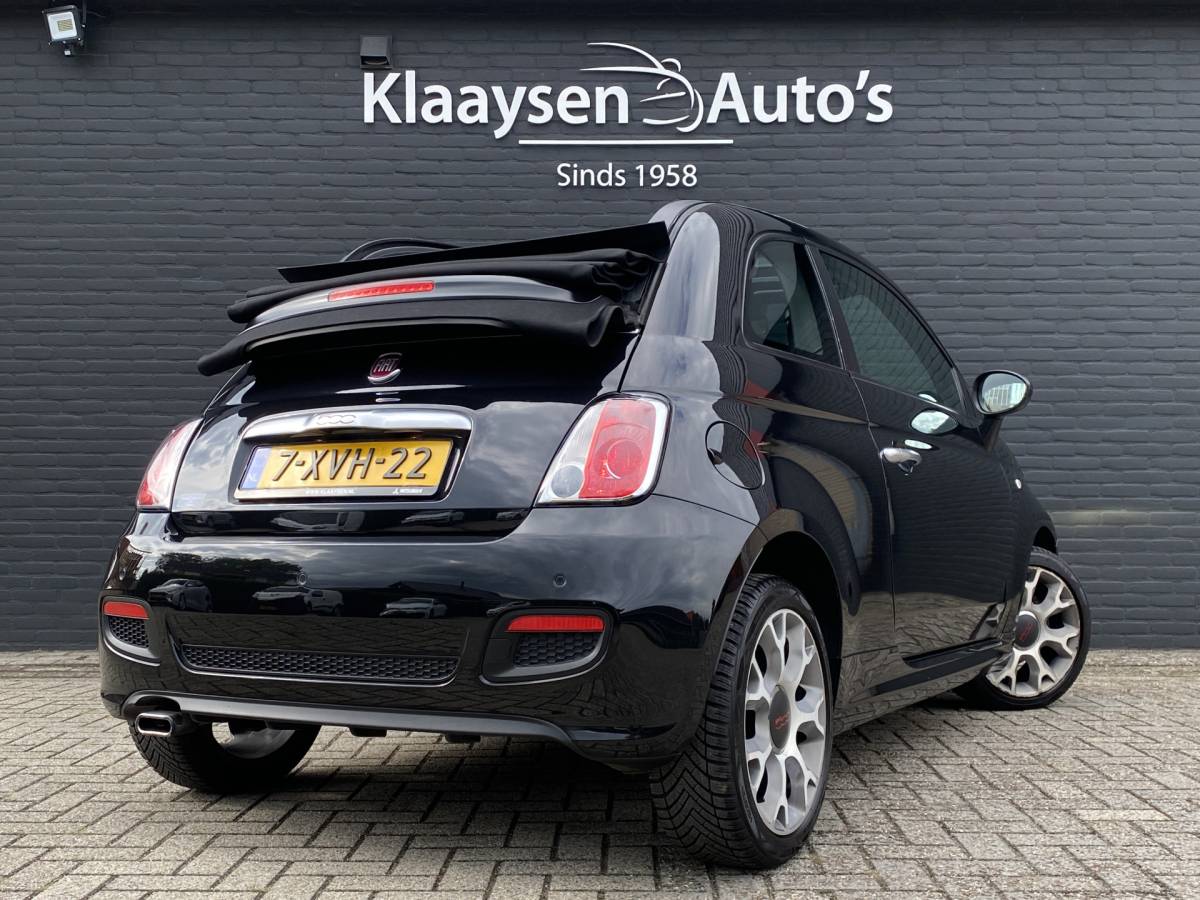 Fiat 500C Fiat 500 C 0.9 TwinAir Turbo 500S Sport | leder interieur | climate control | parkeersensoren | all season banden | NL auto