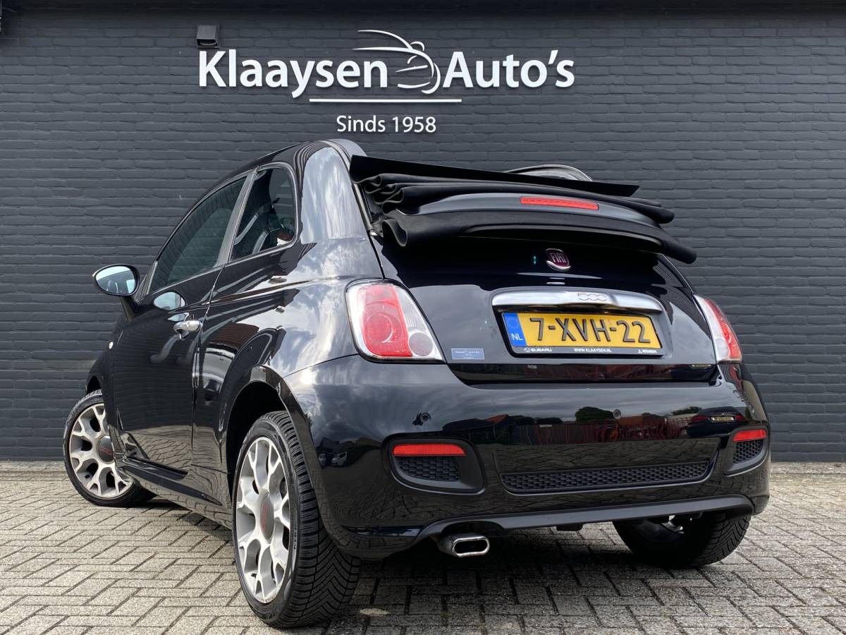Fiat 500C Fiat 500 C 0.9 TwinAir Turbo 500S Sport | leder interieur | climate control | parkeersensoren | all season banden | NL auto