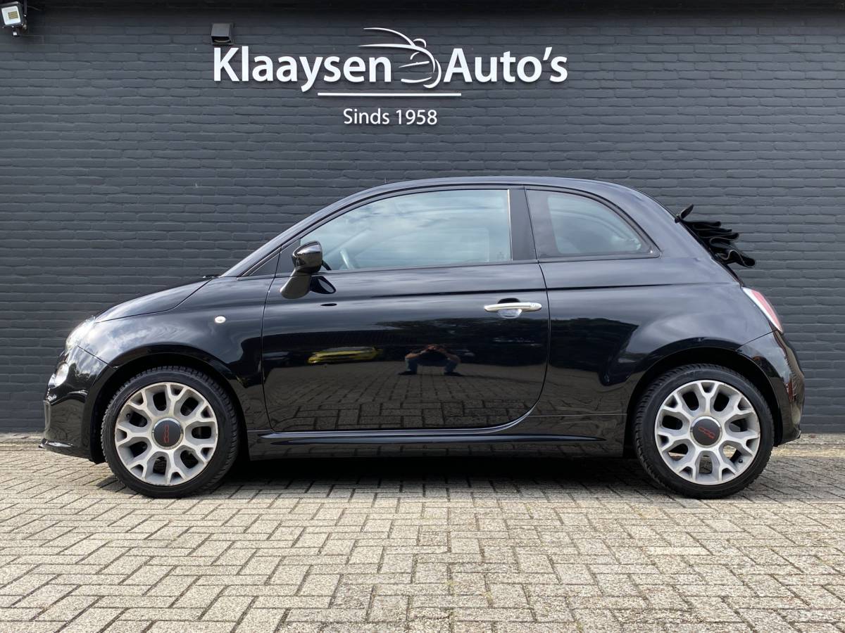 Fiat 500C Fiat 500 C 0.9 TwinAir Turbo 500S Sport | leder interieur | climate control | parkeersensoren | all season banden | NL auto