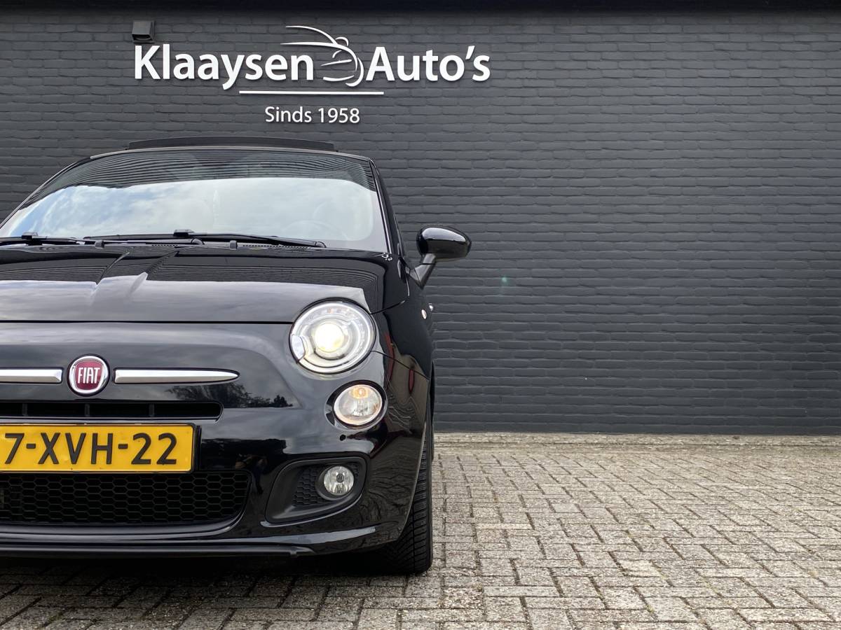 Fiat 500C Fiat 500 C 0.9 TwinAir Turbo 500S Sport | leder interieur | climate control | parkeersensoren | all season banden | NL auto