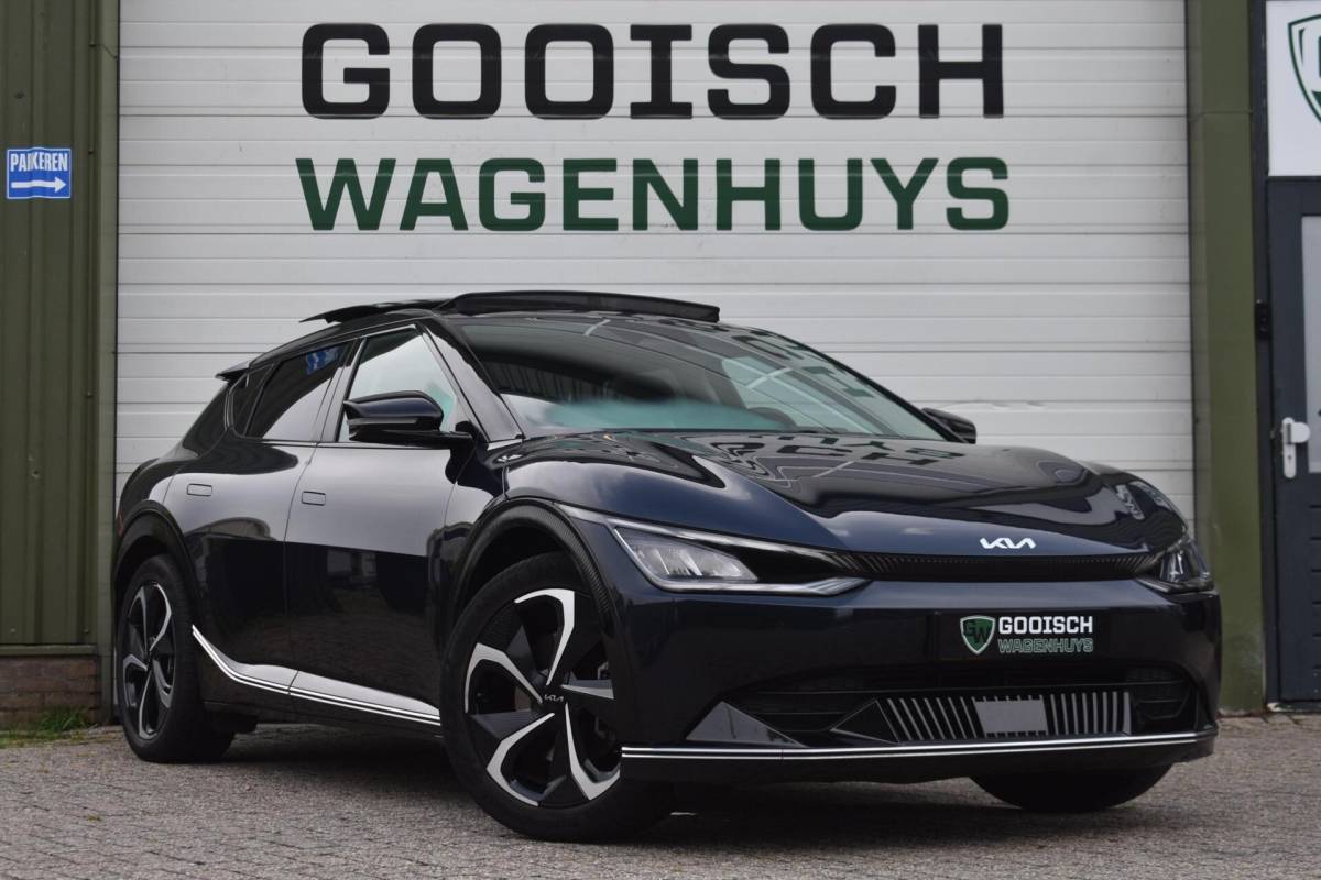 Kia EV6 Kia EV6 Plus Advanced 77.4 kWh | Pano | Leder | Stoelverkoeling | Meridian | Trekhaak |