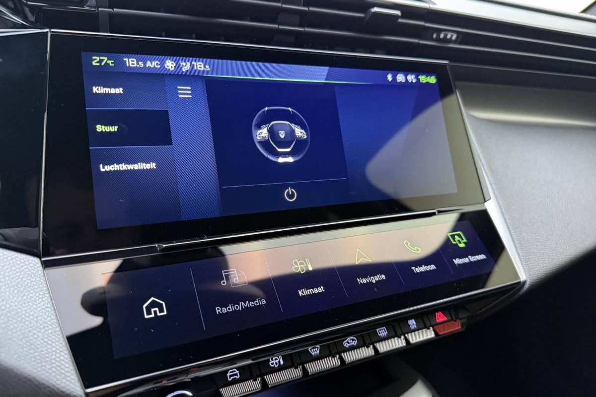 Peugeot 408 Peugeot 408 1.2 Hybrid 145 e-DCS6 GT | Automaat | Adaptieve cruise control | Stuurverwarming | Elektrisch bedienbare achterklep | Lichtmetalen velgen | Keyless entry en start | Full led